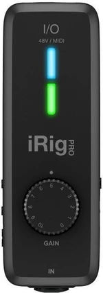 IK Multimedia iRig Pro I/O Kopfhörerverstärker für Gitarre