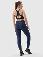 Women's 4F Sports Leggings - Navy Blue