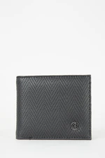 DEFACTO Men's Faux Leather Wallet