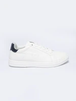 Men's Eco Leather Big Star Low-Top Sneakers White