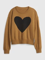 GAP Children's sweater with heart - Girls