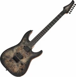 Schecter C-6 Pro Charcoal Burst Elektromos gitár