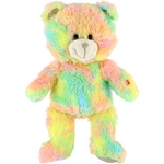 Teddies Rojko medveď dúhový plyš 40 cm na batérie