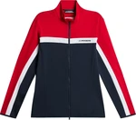 J.Lindeberg Jarvis Mid Layer Barbados Cherry M Bluza Dresowa