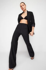 Trendyol Black Shiny Stone Woven Trousers