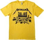 Metallica Koszulka 72 Seasons Simplified Cover Unisex Yellow M