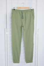 Trendyol Light Khaki Jogger Gabardine Trousers