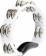 Meinl HTMT1WH Headliner Series Hand Held ABS White Tambourin