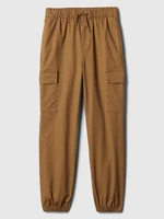 GAP Dětské cargo twill tepláky - Kluci