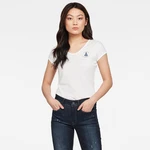 G-STAR T-shirt - Circle gr eyben ringer slim u t wmn white