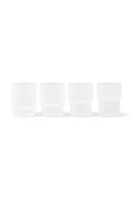 Sada skleniček ferm LIVING Ripple Small Glasses 60 ml 4-pack