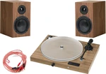 Pro-Ject Set Juke Box S2 + Speaker Box 5 S2 Walnut Plattenspieler-Kit