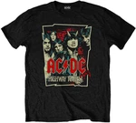 AC/DC T-shirt Highway To Hell Sketch Unisex Black XL