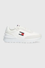 Sneakers boty Tommy Jeans TJW TECH RUNNER ESS bílá barva, EN0EN02511