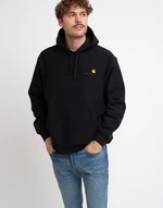 Carhartt WIP Hooded American Script Sweat Black S