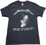 Metallica Tricou Metal Up Your Ass Unisex Black L