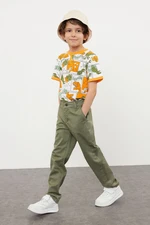 Trendyol Khaki Boy Regular Chino Woven Trousers