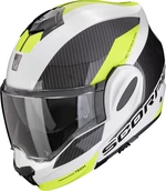 Scorpion EXO-TECH EVO TEAM White/Neon Yellow L Casco