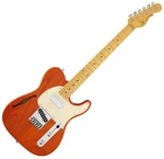 G&L Bluesboy Clear Orange Guitare semi-acoustique