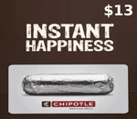 Chipotle $13 Gift Card US