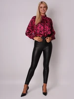 AX Paris Woman's Blouse TA529 Cerise