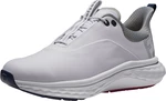 Footjoy Quantum White/Blue/Pink 40,5 Calzado de golf para hombres
