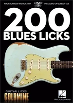 Hal Leonard 200 Blues Licks Guitar Partituri