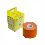 KineMAX SuperPro Cotton 5 cm x 5 m kinesiologická tejpovací páska 1 ks oranžová