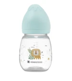 KikkaBoo Kojenecká láhev 3m+ Savanna Mint 180 ml