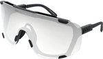 POC Devour Photochromic Uranium Black/Clarity Photochromic Changeable Grey Occhiali da ciclismo