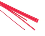 MDtools Bužírky - hadičky smršťovací, různé rozměry, délka 1 m, polyetylen - červená Velikost: 6.4/3.2 mm