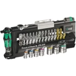 Sada bitů a hlavic s ráčnou 1/4" + držák Tool-Check PLUS, 39 ks - Wera 056490