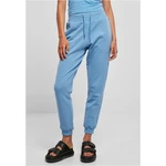 Women's high-waisted organic sweatpants horizontblue