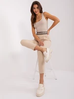 Trousers-DHJ-SP-A382.10-beige