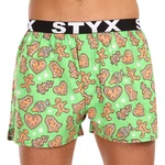 Men's briefs Styx art sports rubber Christmas gingerbread