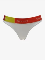 Calvin Klein Underwear White Women Thongs - Women