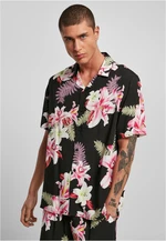 Viscose AOP Resort Shirt darkjungle