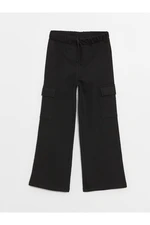 LC Waikiki Girls' Cargo Sweatpants with Elastic Waist