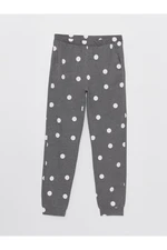 LC Waikiki Polka Dot Women's Jogger Pajama Bottom with Elastic Waist