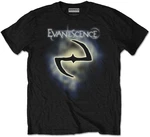 Evanescence Tricou Classic Logo Unisex Black S