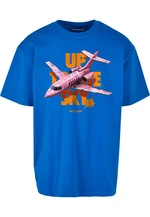 Up to the Sky Oversize Tee cobalt blue