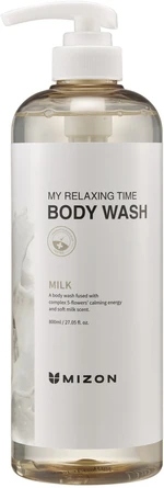 MIZON My Relaxing Time Body Wash sprchový gel s mléčným proteinem 800 ml