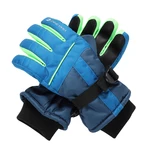 Children's gloves with membrane ptx gloves ALPINE PRO LORDO 2 mykonos blue