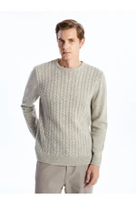 LC Waikiki Lw - Crew Neck Long Sleeve Men's Knitwear Sweater