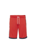 Tommy Jeans Shorts - TJM MESH BASKETBALL SHORT red