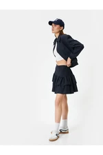 Koton Mini Ruffle Skirt Layered and Voluminous