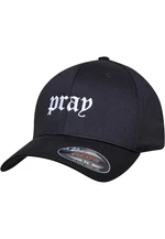 Pray Flexfit Wooly Combed blk/blk