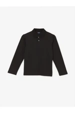 LC Waikiki Lw - Polo Neck Basic Long Sleeve Boy T-Shirt