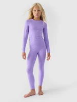 Girls' 4F thermal underwear set