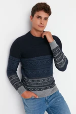 Sweter męski Trendyol Jacquard